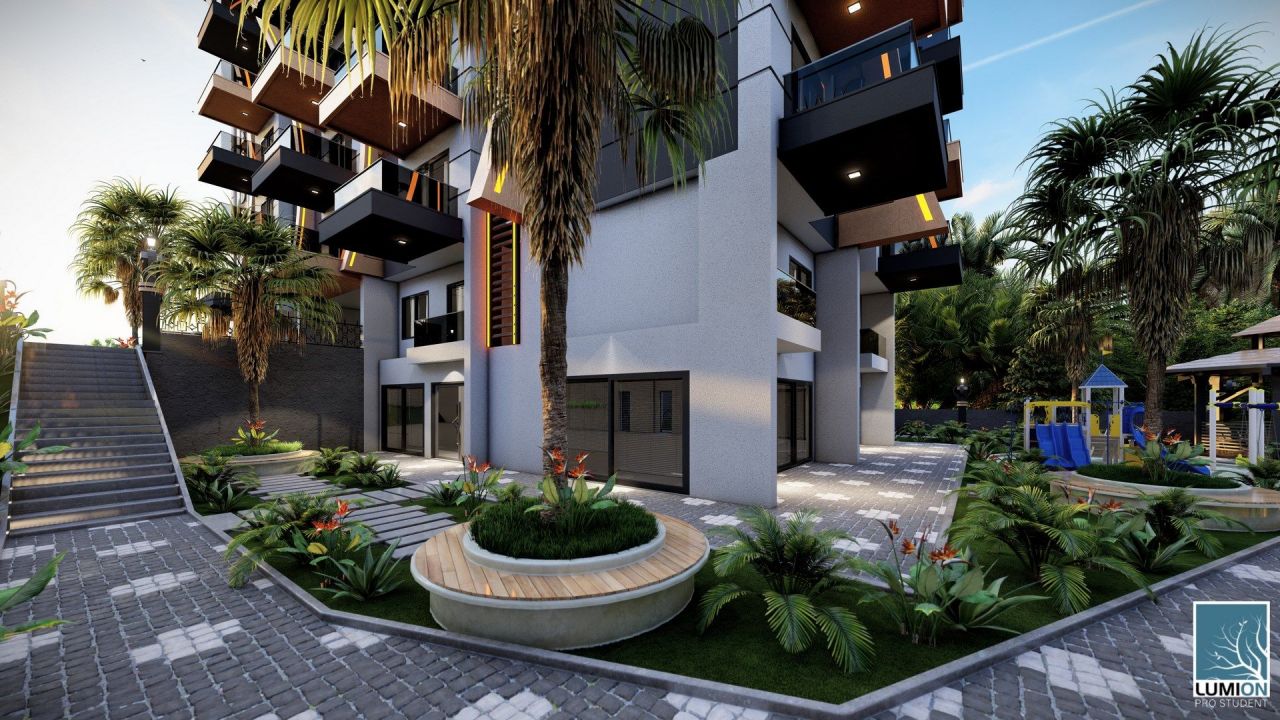 Квартира в Алании, Турция, 46 м2 фото 3