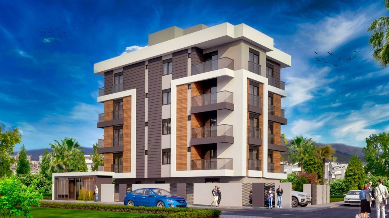 Квартира в Анталии, Турция, 55 м2 фото 4
