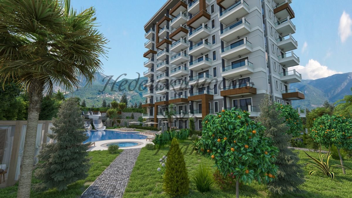Апартаменты в Алании, Турция, 65 м2 фото 2