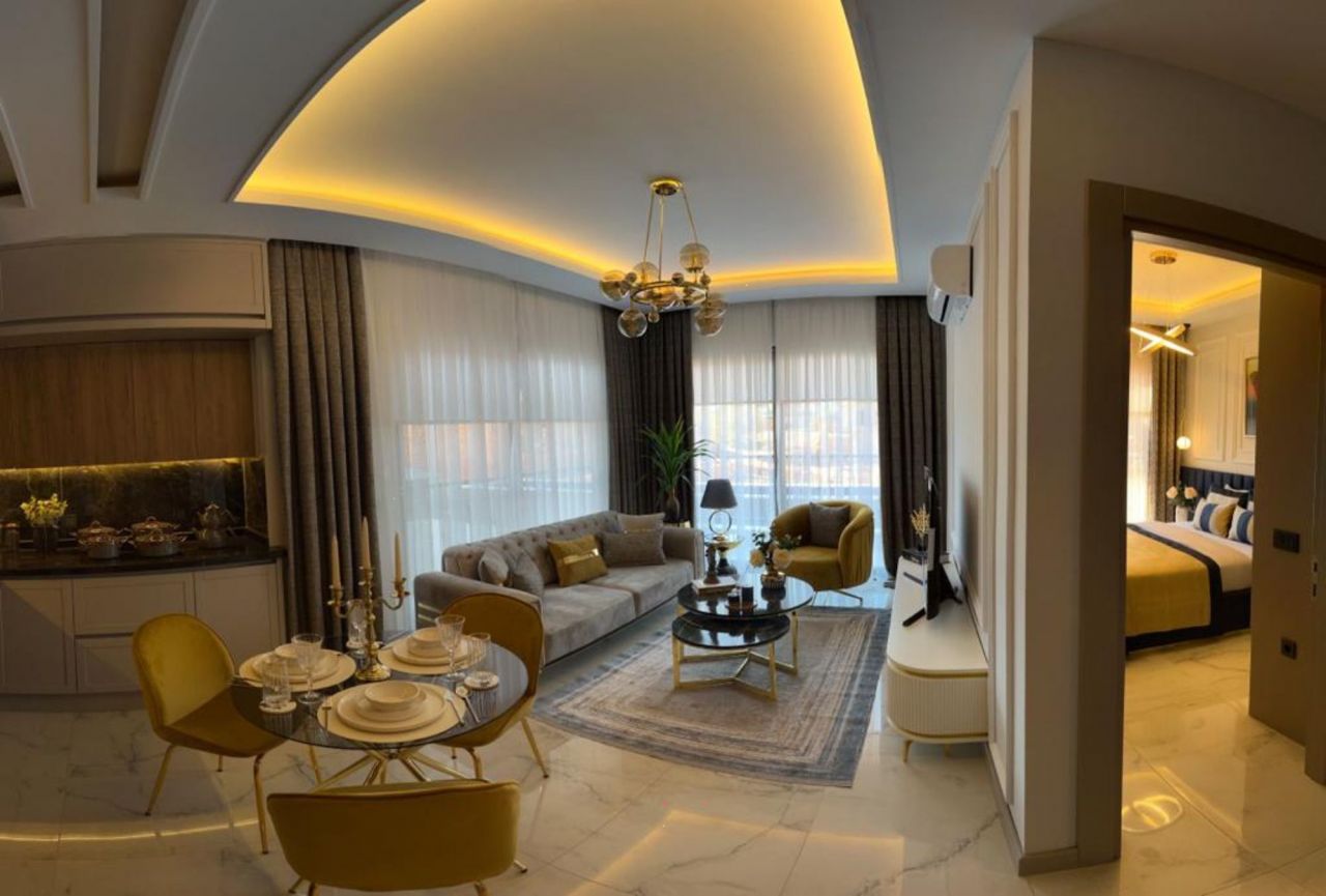 Апартаменты в Алании, Турция, 40 м2 фото 5