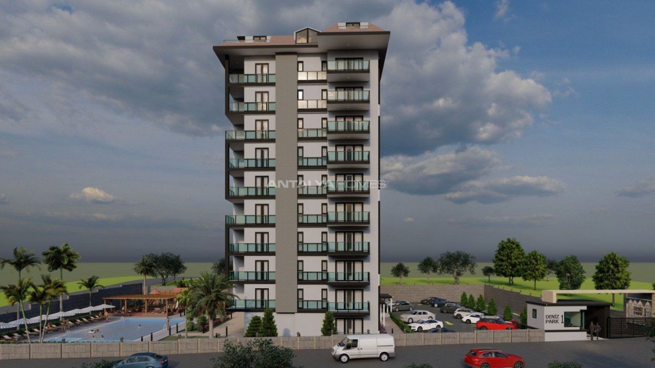 Апартаменты в Алании, Турция, 45 м2 фото 2