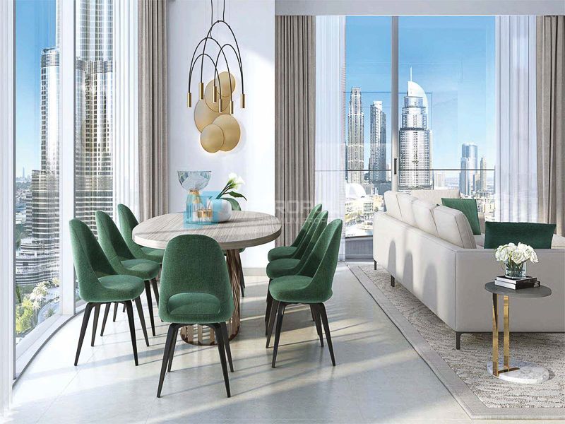 Апартаменты Downtown Dubai, ОАЭ, 110.74 м2 фото 2