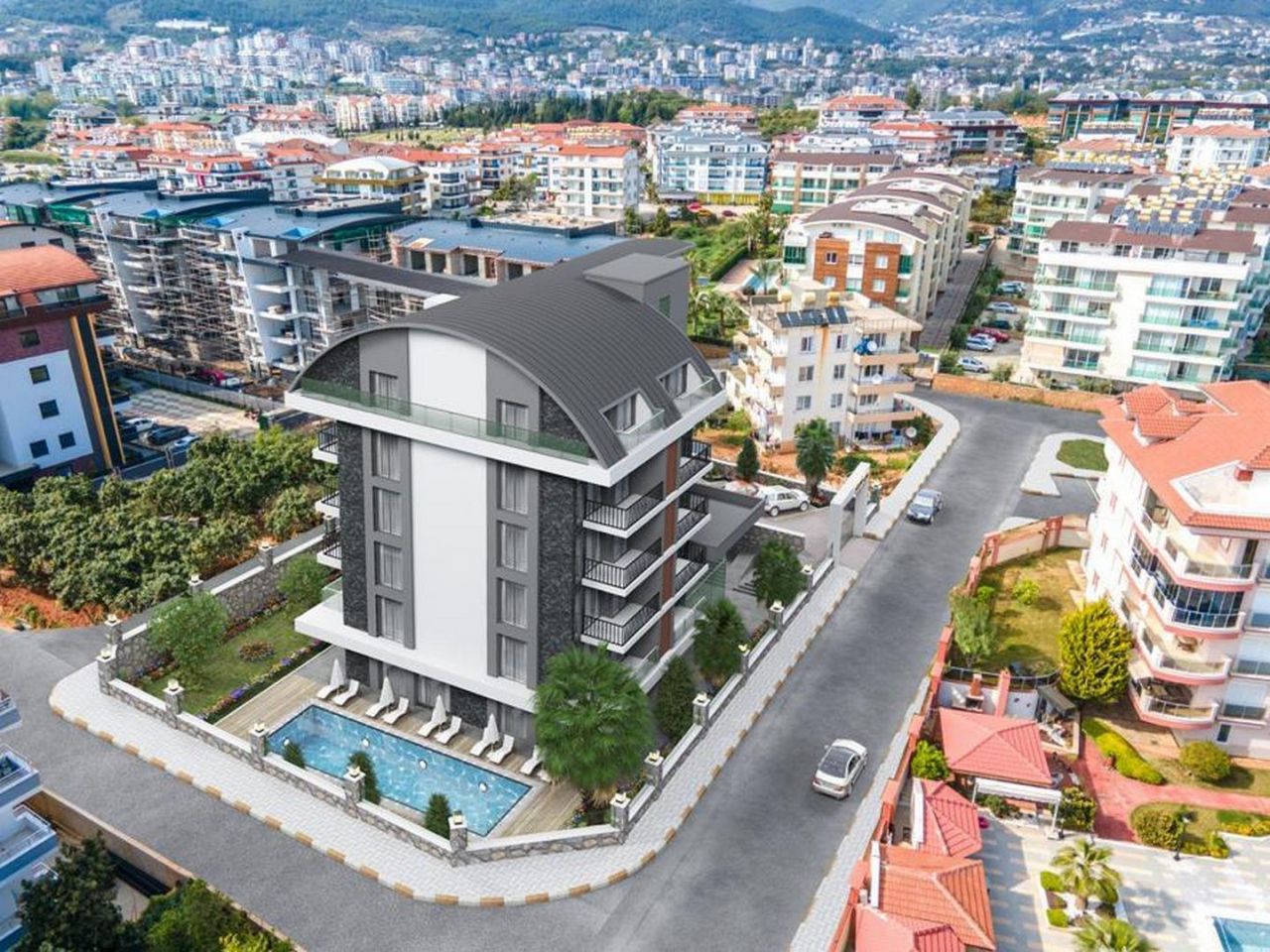 Апартаменты в Алании, Турция, 75 м2 фото 2