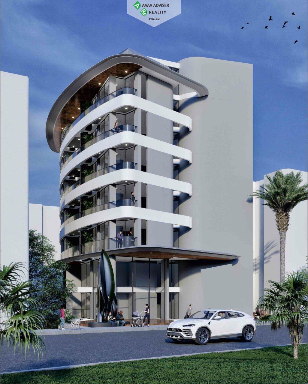 Квартира в Алании, Турция, 47 м2 фото 3