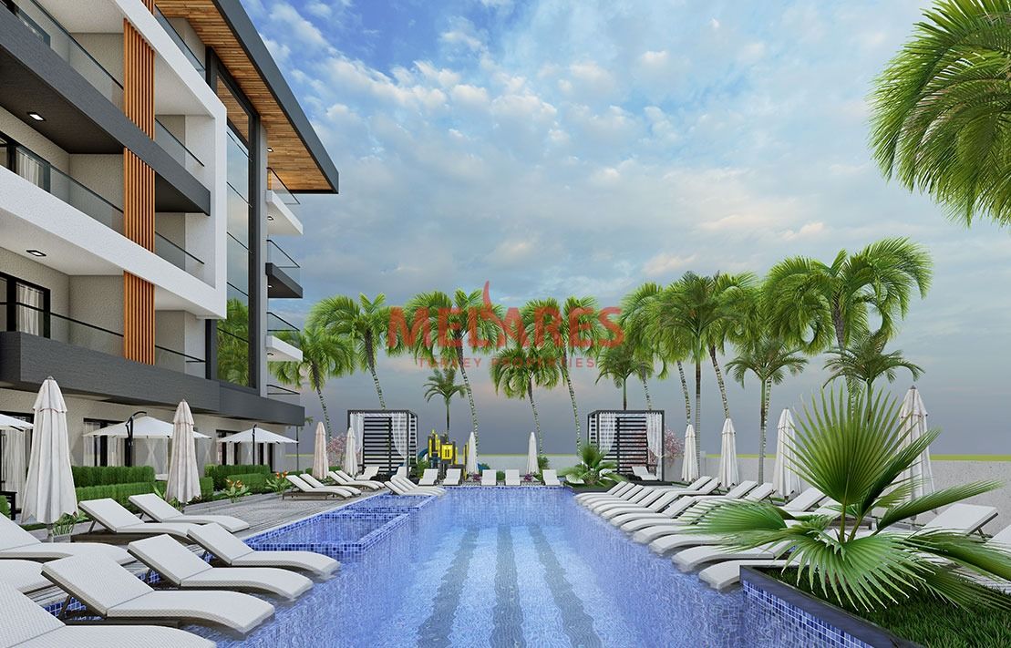 Апартаменты в Алании, Турция, 45 м2 фото 4
