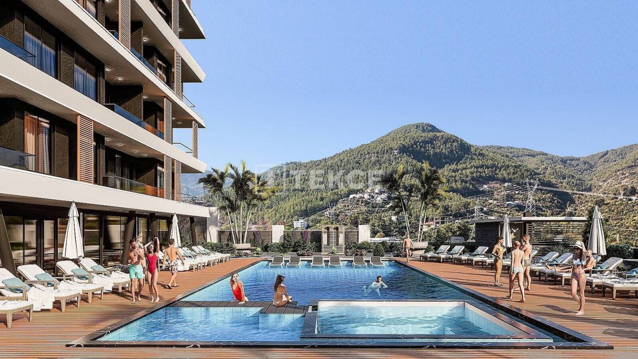 Апартаменты в Алании, Турция, 55 м2 фото 4
