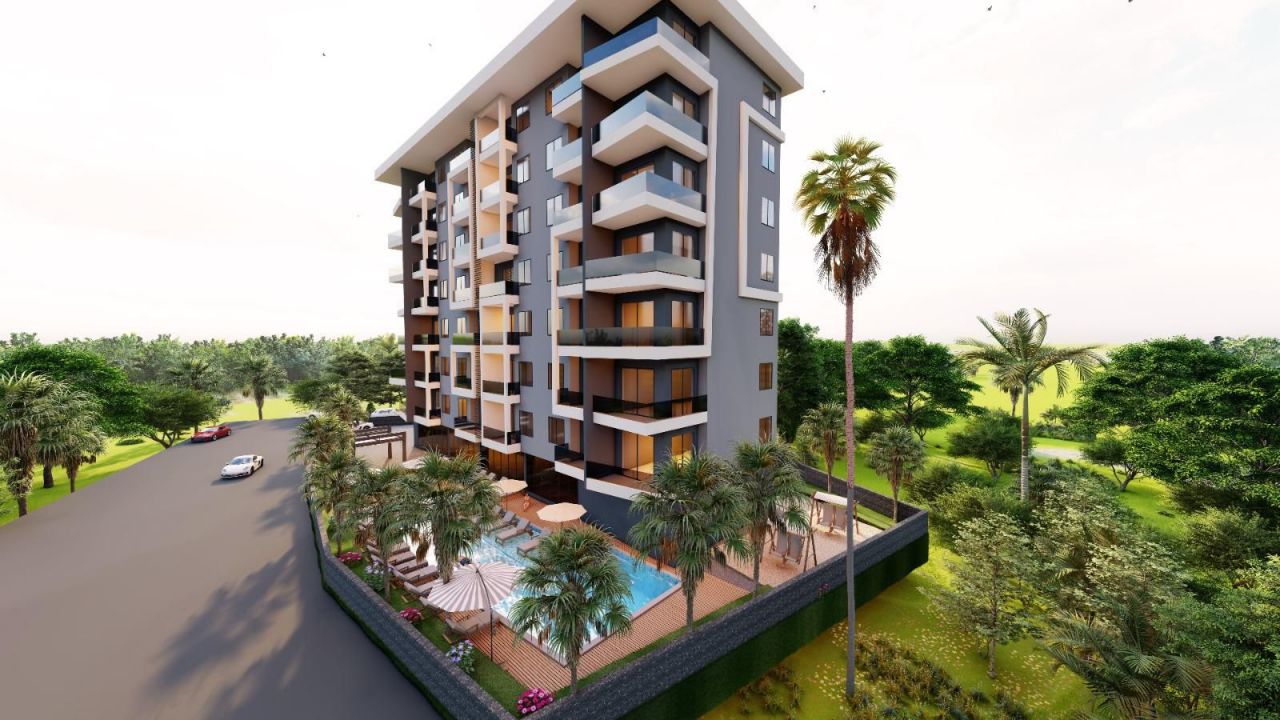 Апартаменты в Алании, Турция, 58 м2 фото 3