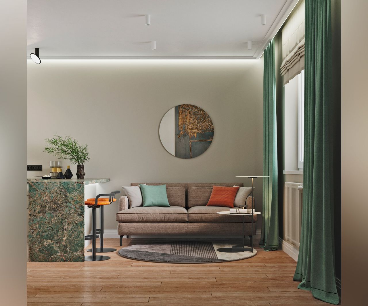 Апартаменты в Батуми, Грузия, 29 м2 фото 4