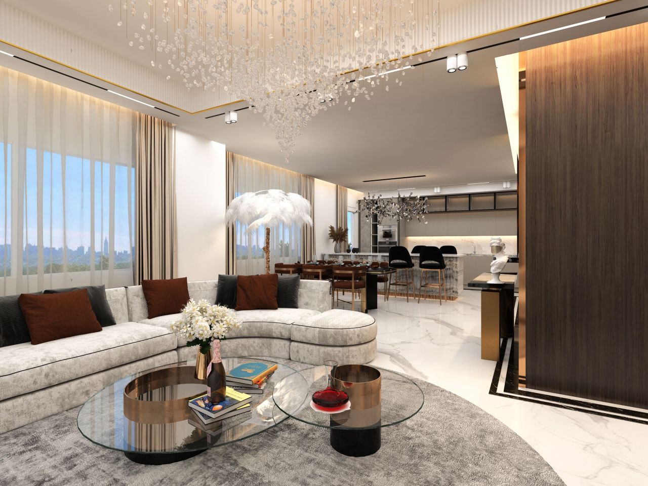 Квартира в Алании, Турция, 55 м2 фото 3