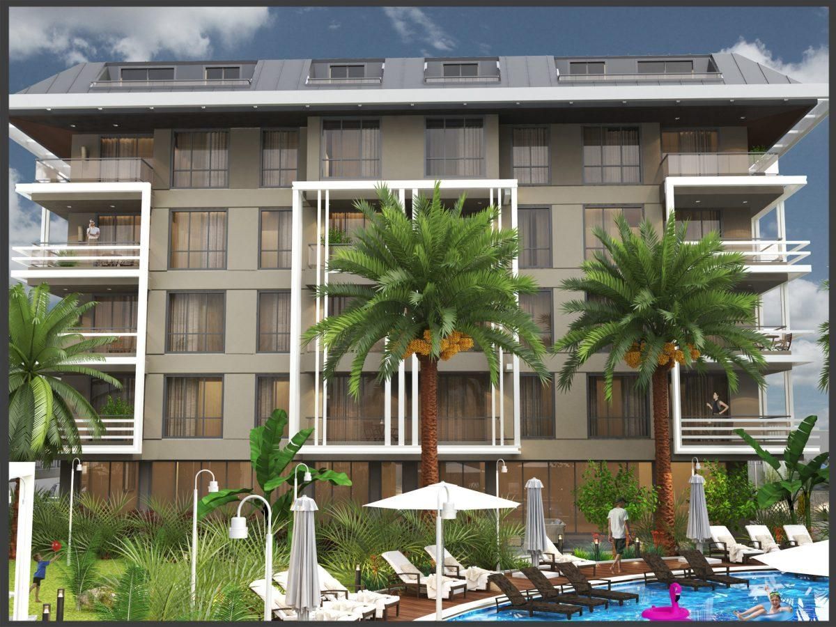 Квартира в Алании, Турция, 51 м2 фото 2