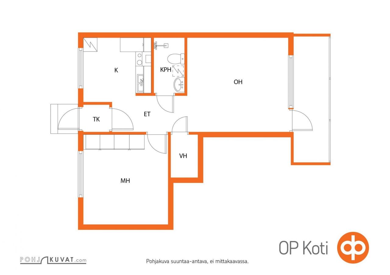 Таунхаус в Яаала, Финляндия, 49.5 м2 фото 2