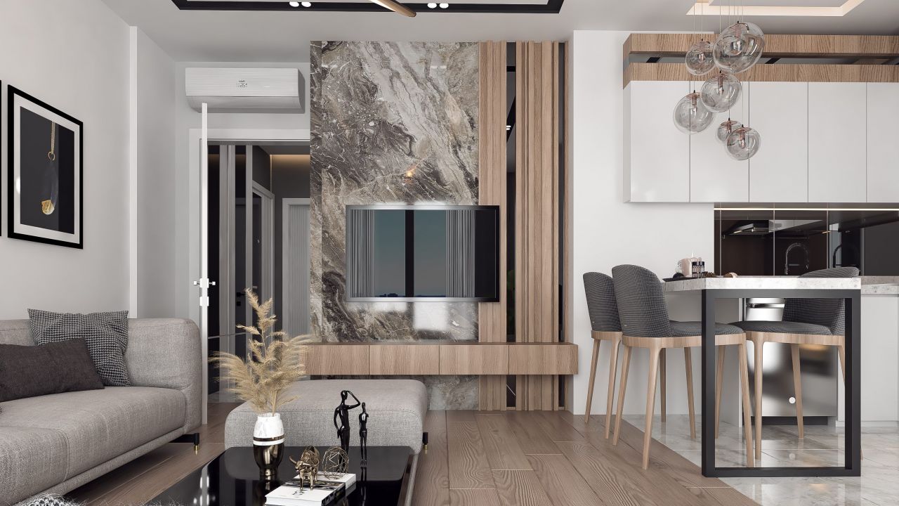 Квартира в Анталии, Турция, 60 м2 фото 4