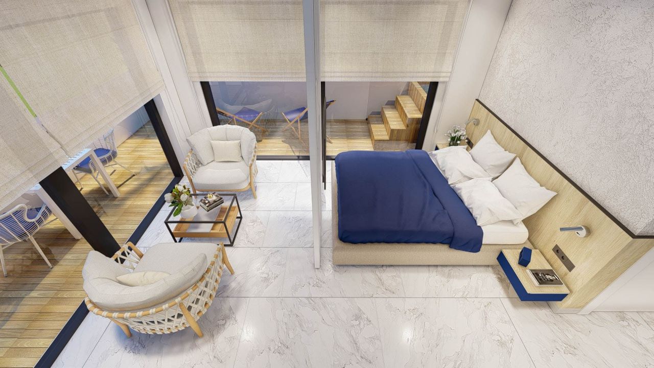 Квартира в Алании, Турция, 40 м2 фото 3