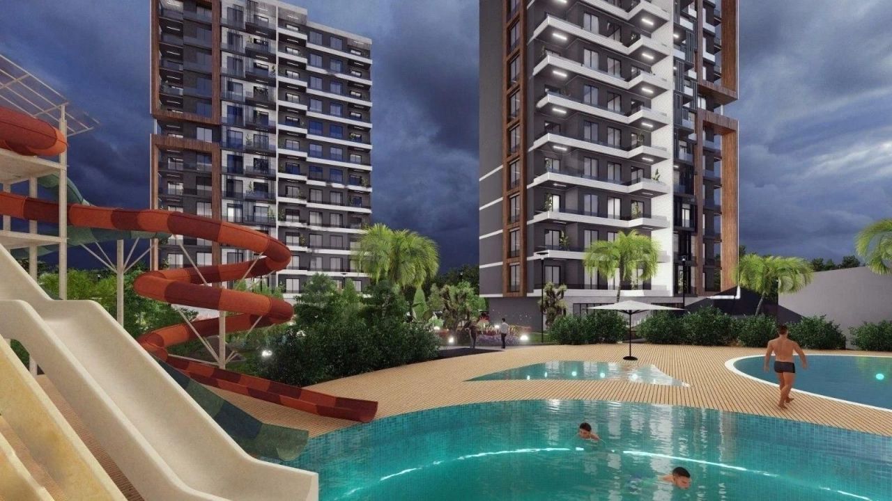 Квартира в Мерсине, Турция, 50 м2 фото 2