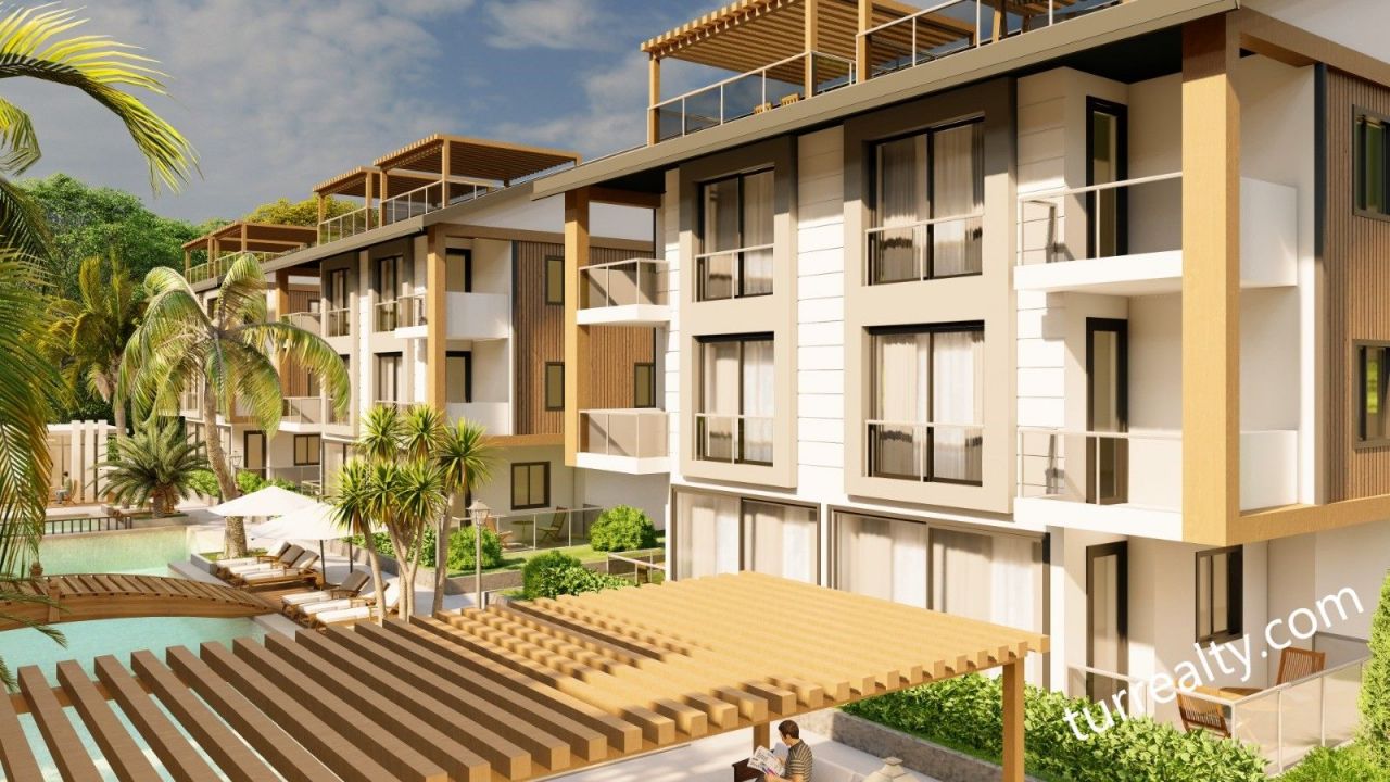 Апартаменты в Сиде, Турция, 100 м2 фото 5