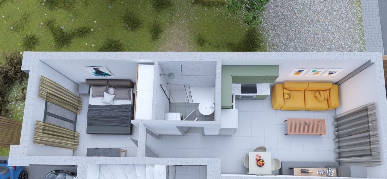 Квартира на Халкидиках, Греция, 51 м2 фото 4
