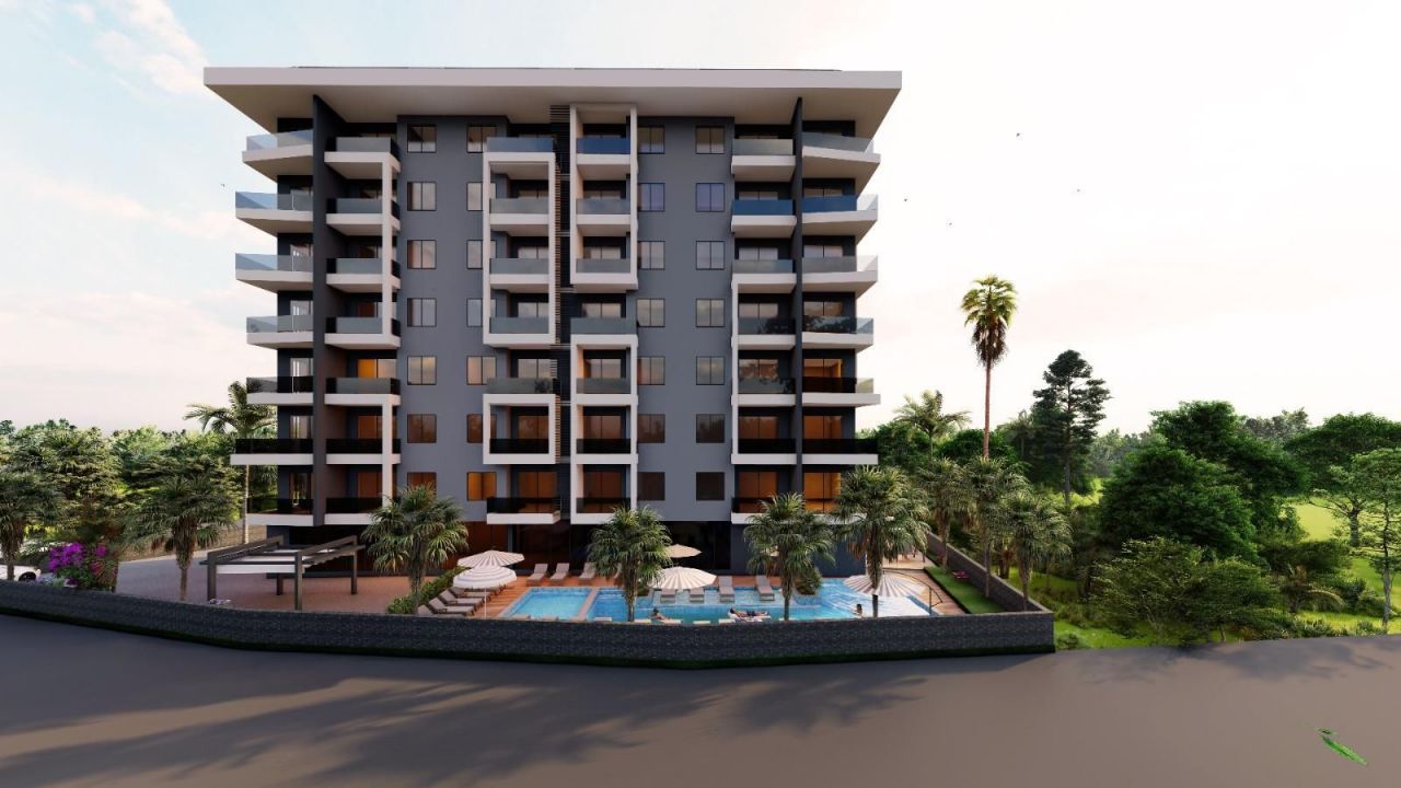 Квартира в Алании, Турция, 58 м2 фото 2