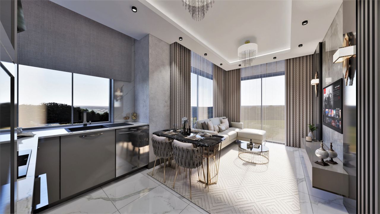 Апартаменты в Алании, Турция, 51 м2 фото 5