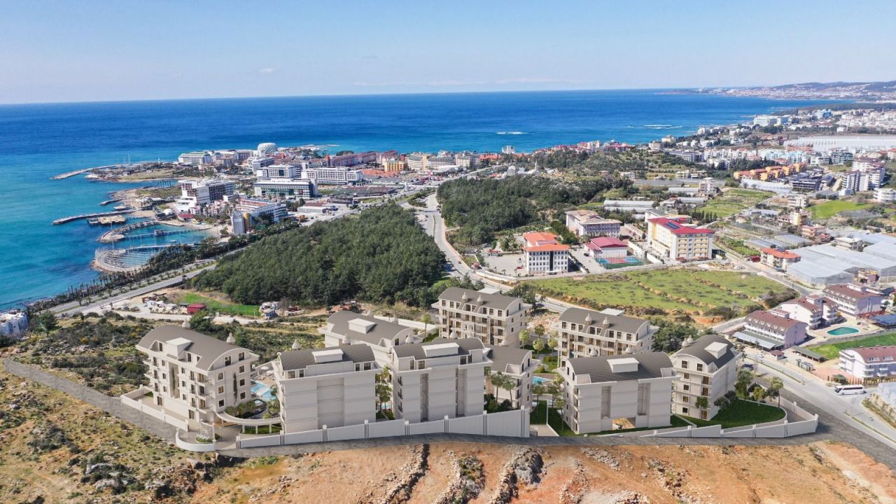 Апартаменты в Алании, Турция, 50 м2 фото 2
