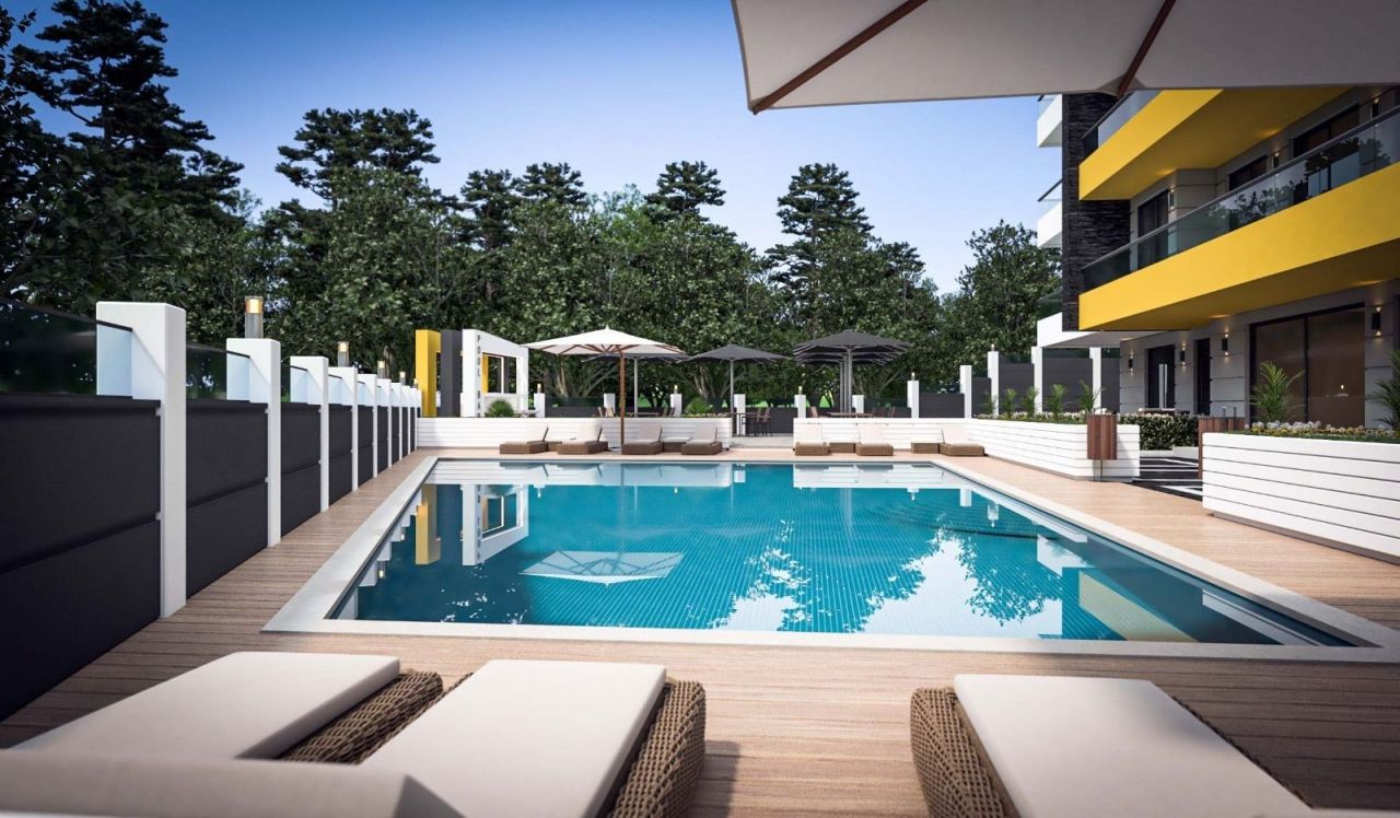 Апартаменты в Алании, Турция, 65 м2 фото 2