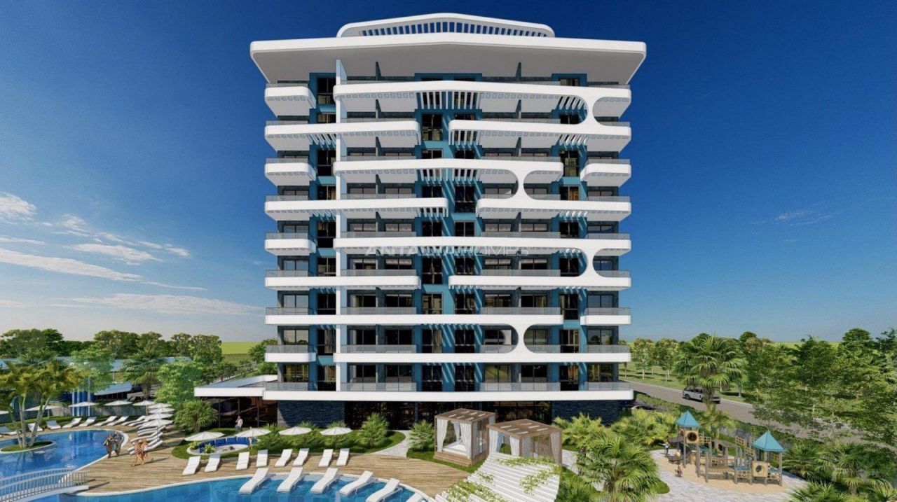Апартаменты в Алании, Турция, 55 м2 фото 2