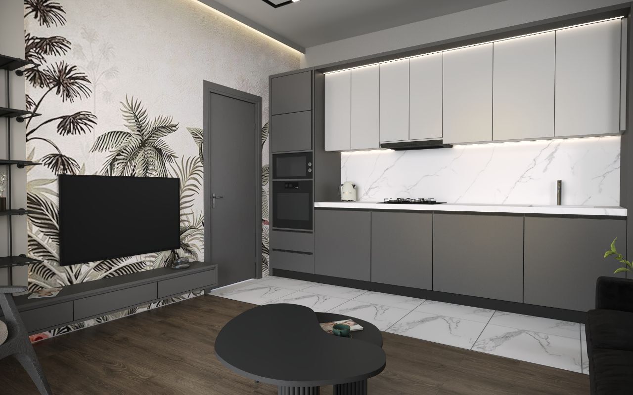 Квартира в Алании, Турция, 60 м2 фото 4