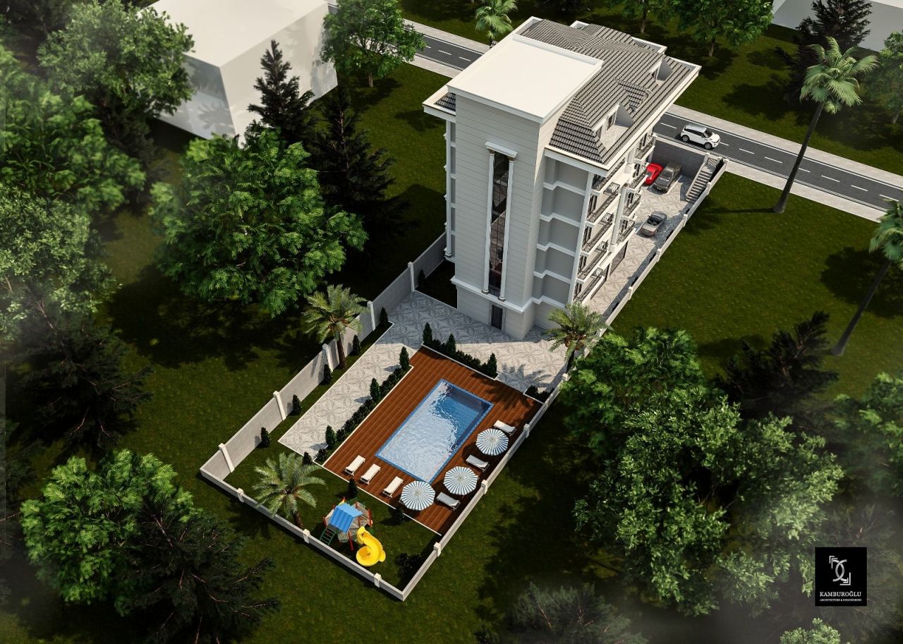 Квартира в Алании, Турция, 46 м2 фото 2
