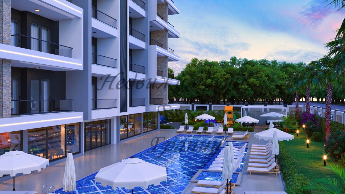 Апартаменты в Алании, Турция, 55 м2 фото 4