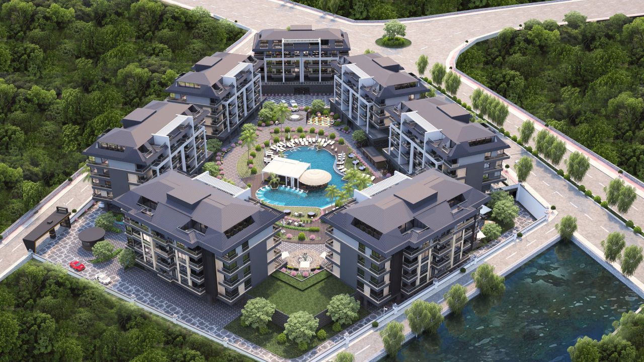 Квартира в Алании, Турция, 55 м2 фото 3