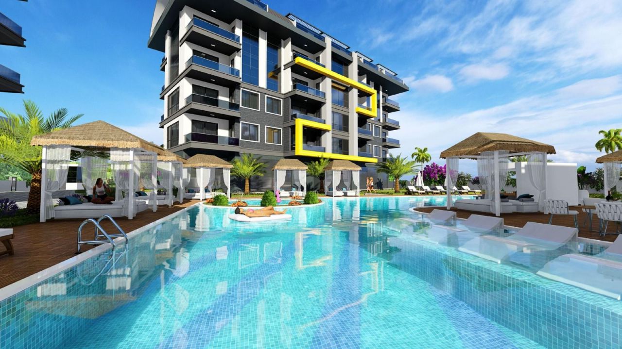 Апартаменты в Алании, Турция, 52 м2 фото 2