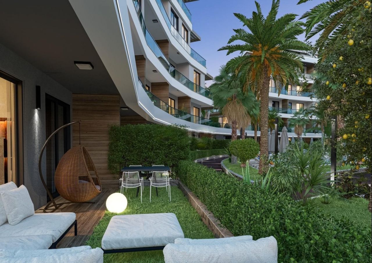 Квартира в Алании, Турция, 55 м2 фото 2