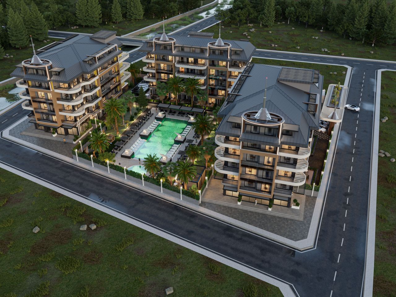 Квартира в Алании, Турция, 59 м2 фото 2