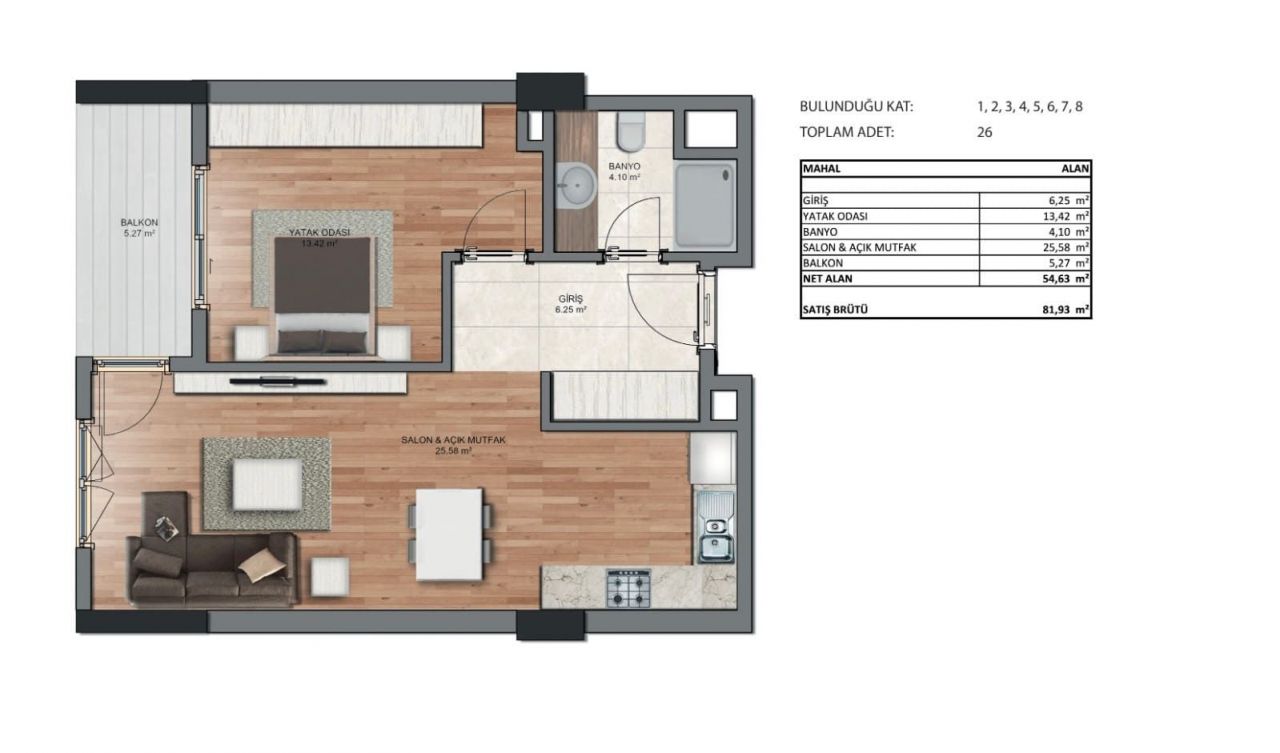 Квартира в Стамбуле, Турция, 180 м2 фото 4
