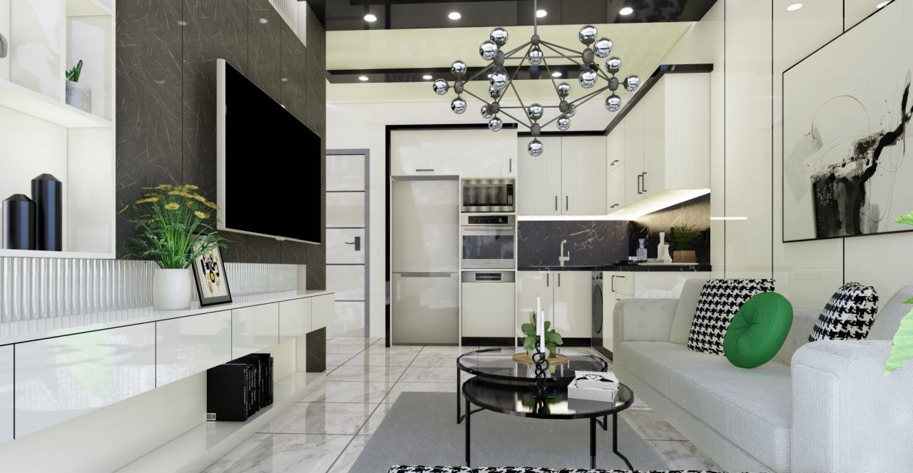 Квартира в Алании, Турция, 47 м2 фото 3