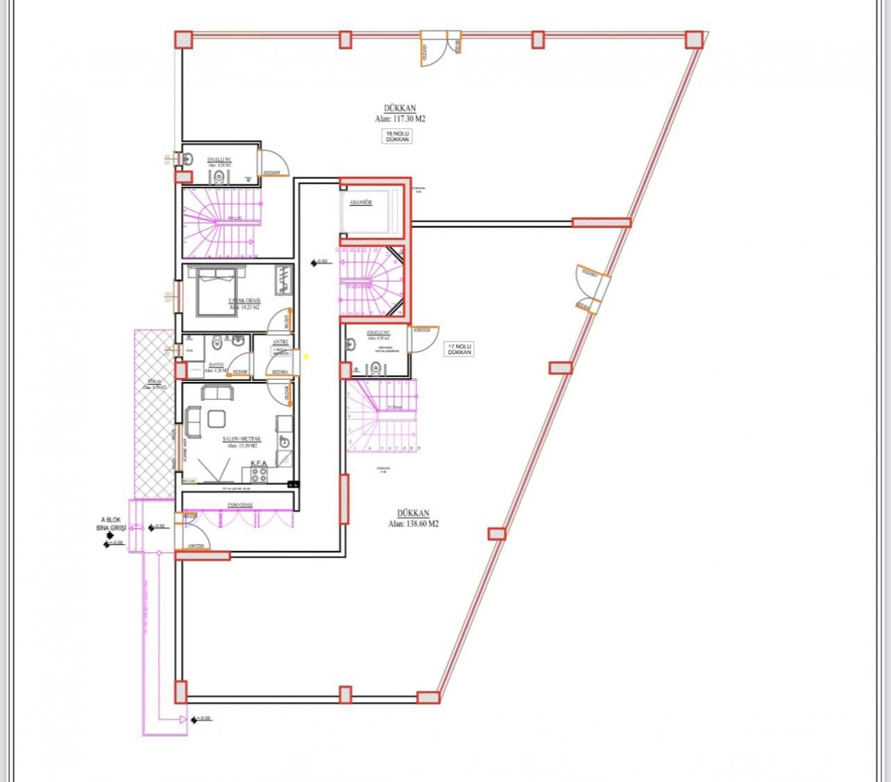 Квартира в Анталии, Турция, 50 м2 фото 5