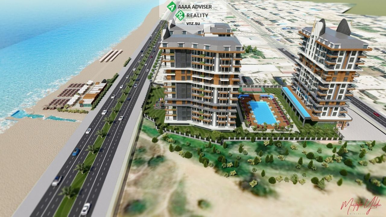 Квартира в Алании, Турция, 57 м2 фото 4