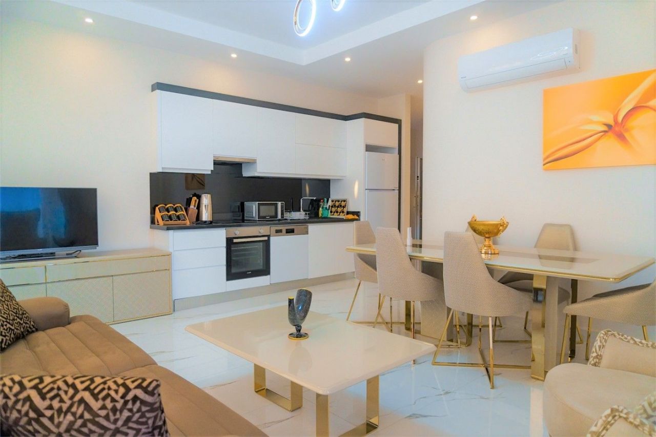 Апартаменты в Алании, Турция, 110 м2 фото 2