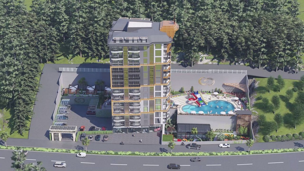 Апартаменты в Алании, Турция, 50 м2 фото 5