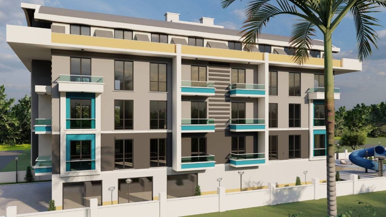 Квартира в Алании, Турция, 40 м2 фото 2