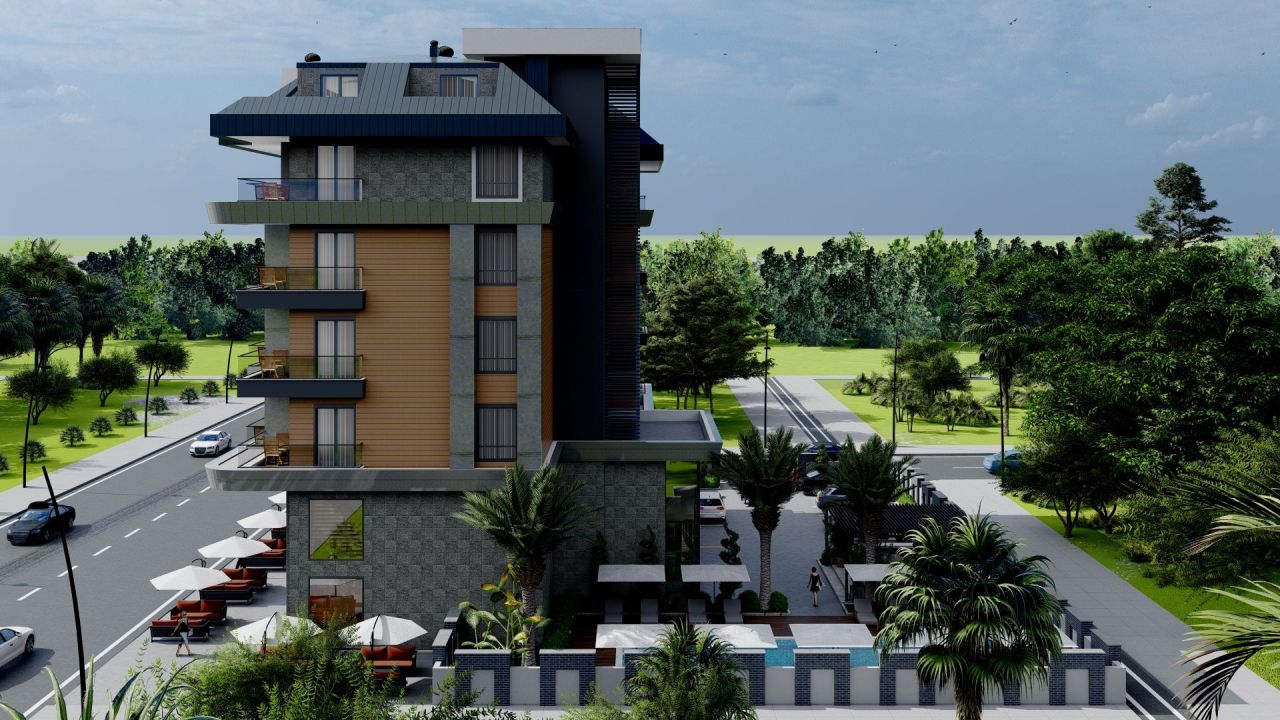 Квартира в Алании, Турция, 61 м2 фото 2