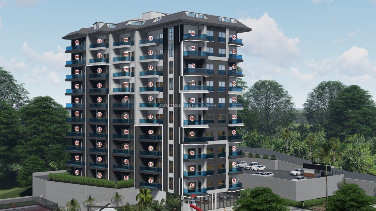 Апартаменты в Алании, Турция, 57 м2 фото 5