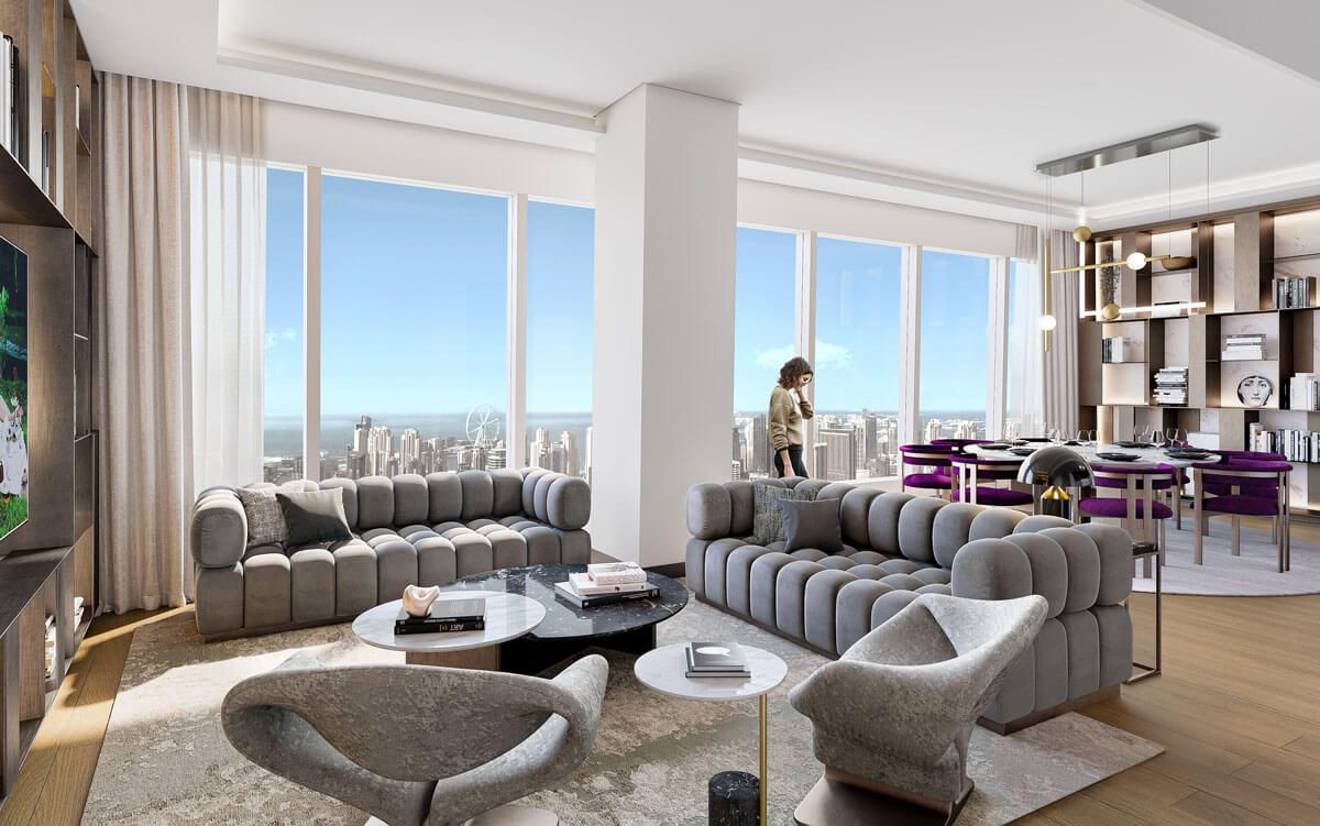 Апартаменты в Дубае, ОАЭ, 118 м2 фото 2
