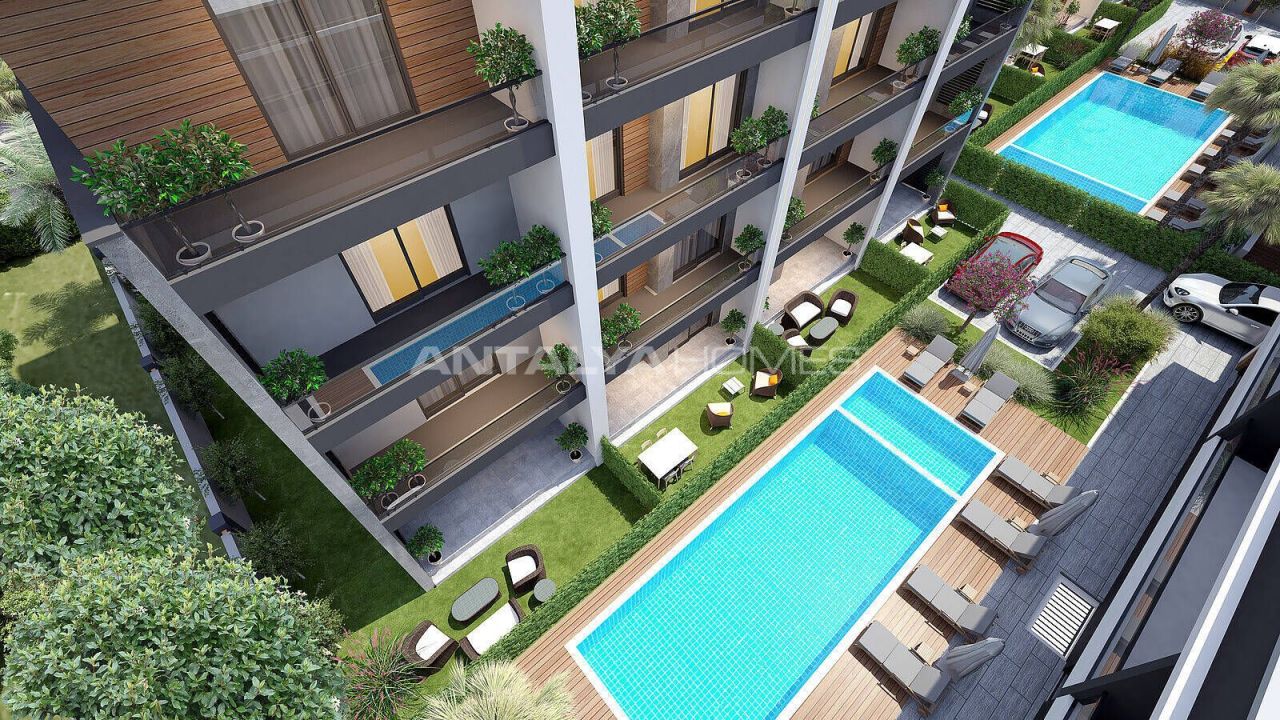 Апартаменты в Анталии, Турция, 46 м2 фото 2