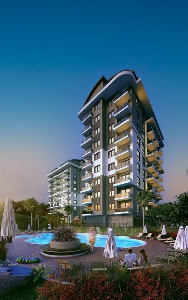 Квартира в Авсалларе, Турция, 55 м2 фото 5