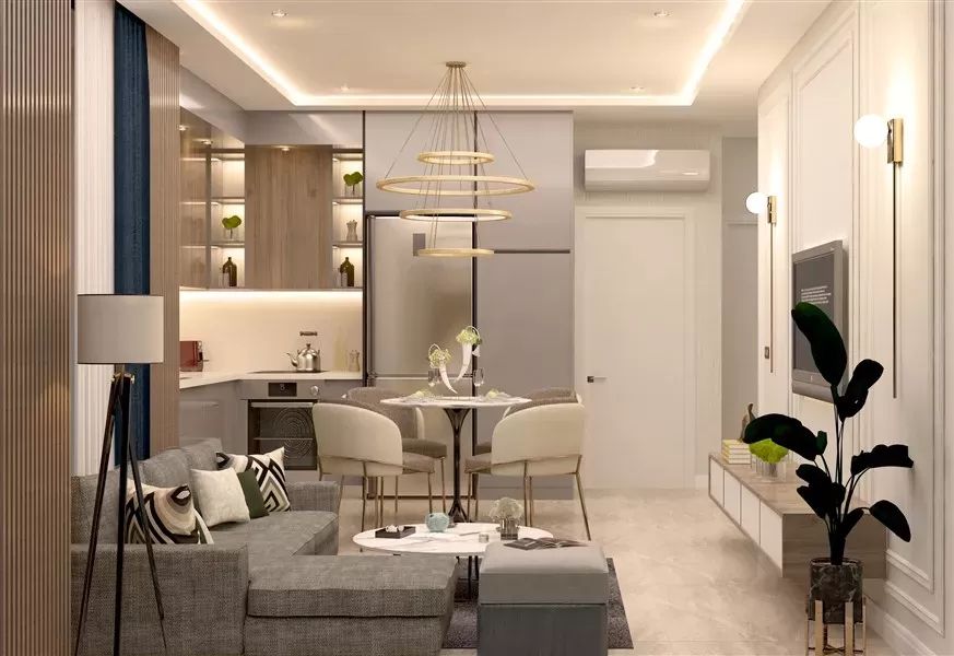 Апартаменты в Алании, Турция, 52 м2 фото 2
