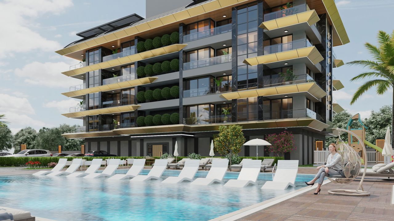 Апартаменты в Алании, Турция, 67 м2 фото 2
