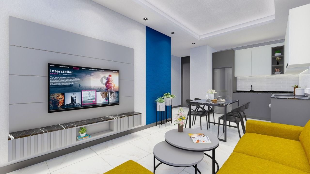 Квартира в Алании, Турция, 60 м2 фото 3