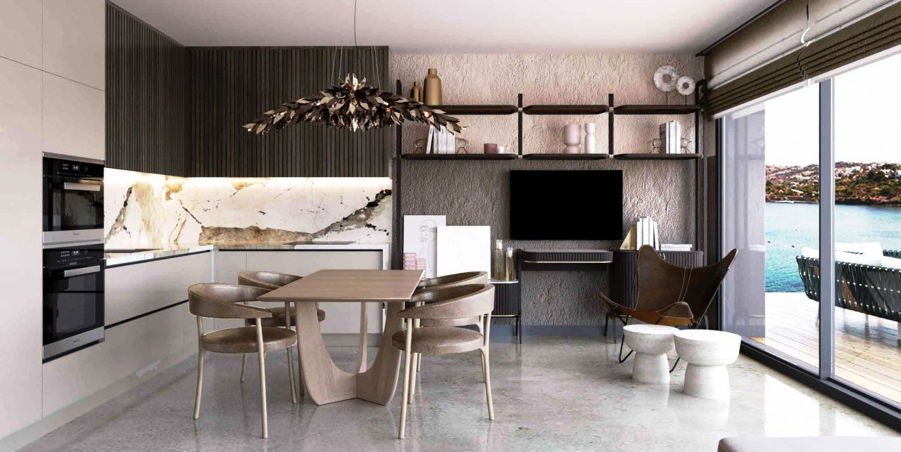 Апартаменты в Бодруме, Турция, 125 м2 фото 4