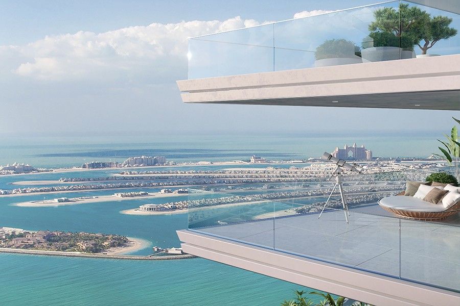 Апартаменты Emaar Beachfront, ОАЭ, 164 м2 фото 4