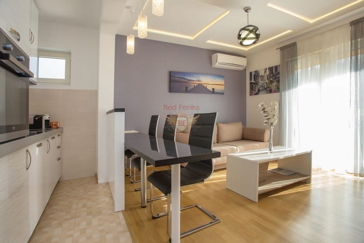 Квартира в Которе, Черногория, 51 м2 фото 2